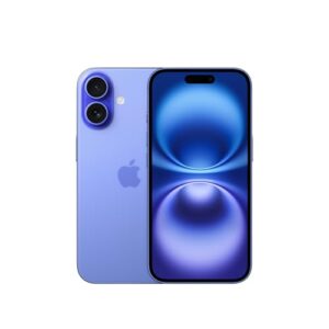 Apple iPhone 16 256 GB: 5G Mobile phone with Apple Intelligence, Camera Control, A18 Chip and a Big Boost in Battery Life. Works with AirPods; Ultramarine