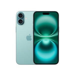Apple iPhone 16 Plus 128 GB: 5G Mobile phone with Apple Intelligence, Camera Control, A18 Chip and a Big Boost in Battery Life. Works with AirPods; Teal