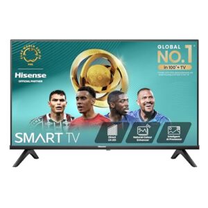 Hisense 40 Inch Smart TV 40A4NTUK - FHD Resolution, Natural Colour Enhancer, DTS Virtual:X & Dolby Audio, AI Sports Mode, VIDAA OS with Youtube, Netflix and Disney+ and Freeview Play (2024 Model)
