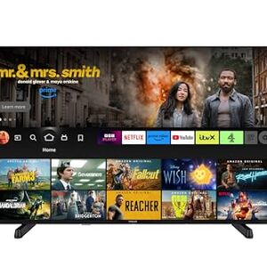 Finlux MU24F 50 inch, 4K HDR Fire TV, Freeview Play, Netflix, YouTube, Prime Video, Disney+, Now TV, TNT Sports, Alexa, Dolby Atmos, Dolby Vision, DTS Virtual X, DTS HD, Motion Flow, Micro Dimming