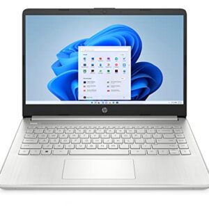 HP 14" Laptop | Intel Core i5-1235U Processor | 8 GB RAM | 512 GB SSD | Intel Iris Xe Graphics | FHD Display | Up to 8hrs battery | Windows 11 | Dual Speakers | Natural Silver | 14s-dq5005sa