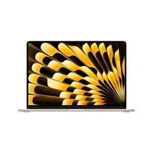 Apple 2025 MacBook Air 15-inch Laptop with M4 chip: Built for Apple Intelligence, 15.3-inch Liquid Retina Display, 16GB Unified Memory, 256GB SSD Storage, 12MP Center Stage Camera, Touch ID; Starlight
