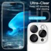 JETech Screen Protector for iPhone 16 Pro 6.3-Inch with Camera Lens Protector, Easy Installation Tool, Tempered Glass Film, HD Clear, 2-Pack Each - Image 5